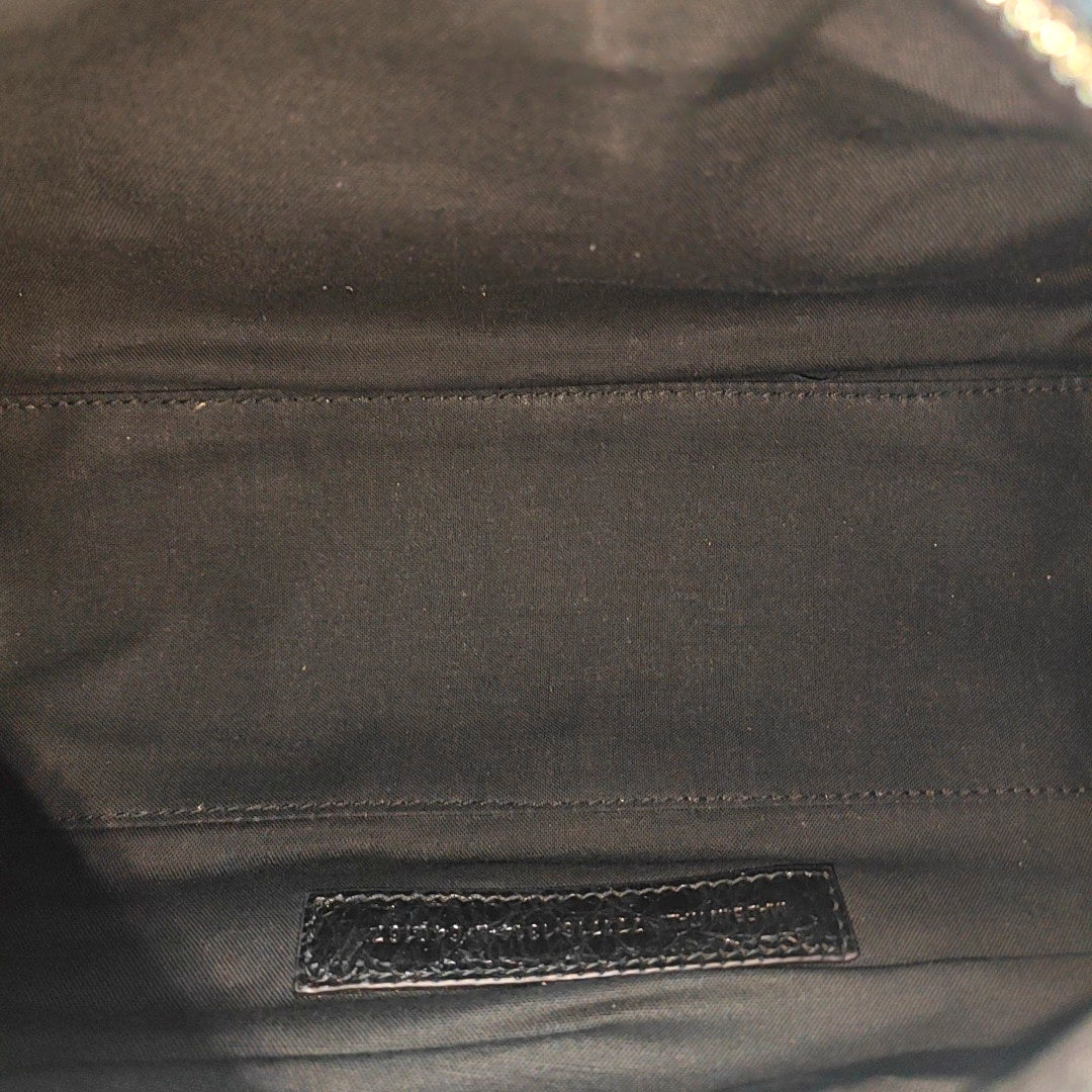Le Cagole Small Lambskin Gray