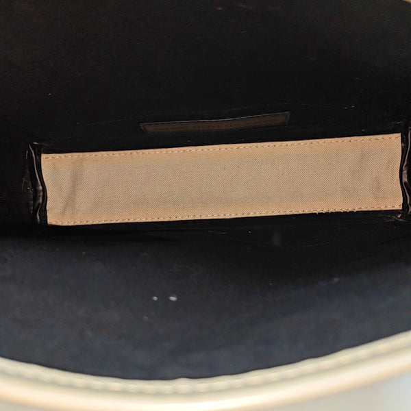 Navy Mini Canvas White