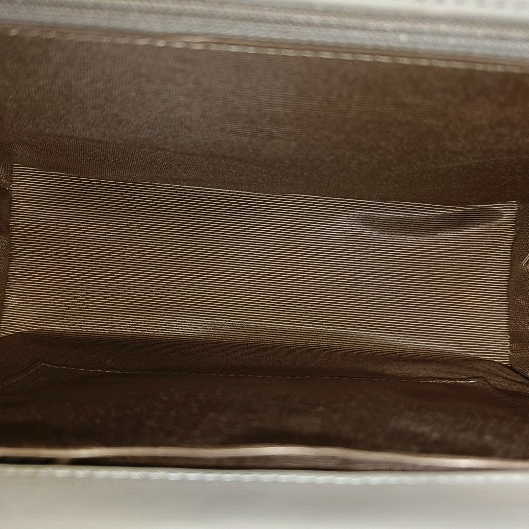 Calfskin Shoulder Bag Beige