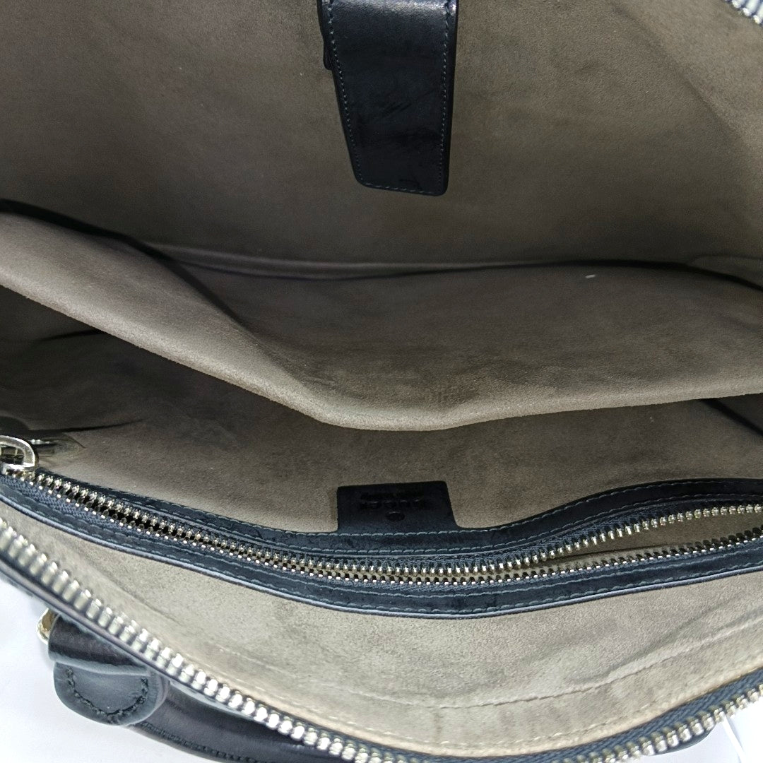 Monogram Coated Canvas Black
