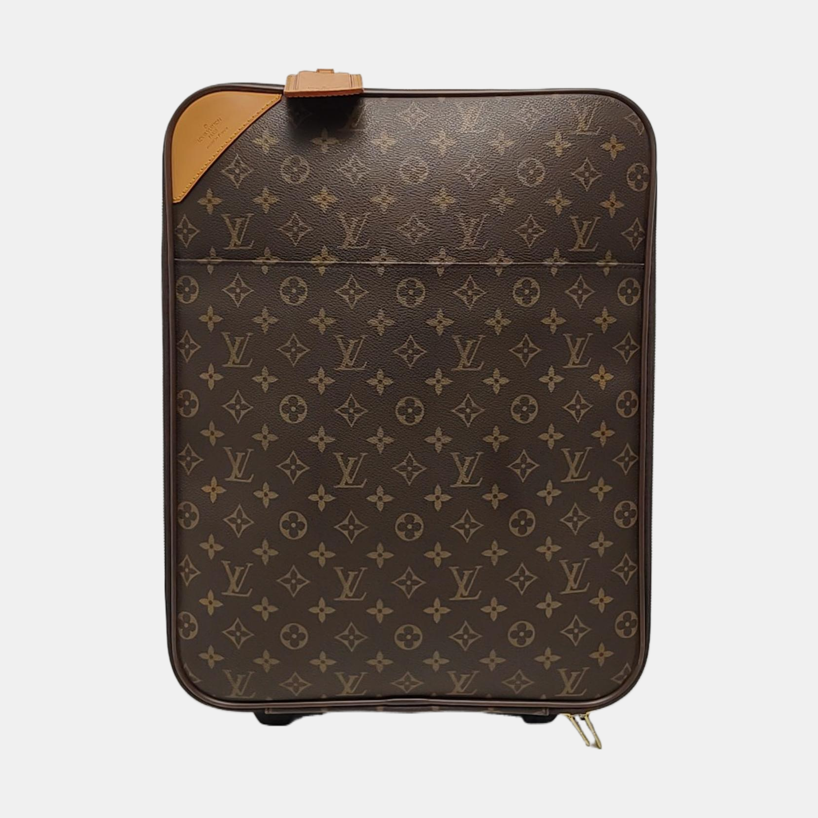 PEGASE 45 Monogram Coated Canvas Brown