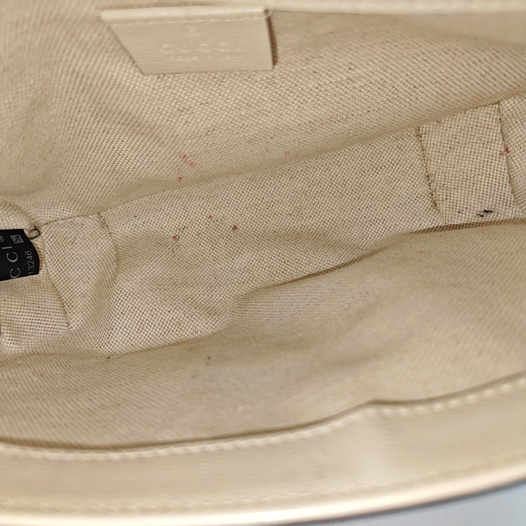 Horsebit 1955 Mini Coated Canvas Beige