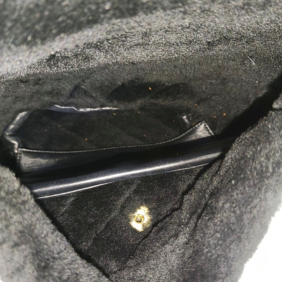 Quilted Lambskin Black