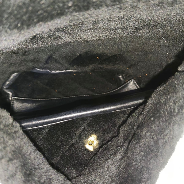 Quilted Lambskin Black