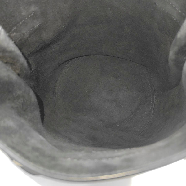 Authenticated pre-owned  BIG BAG Nano Calfskin Black - Bucket Bag at Looply