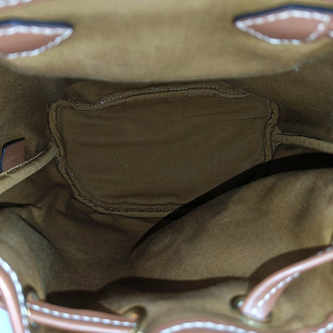 TRIOMPHE Mini Coated Canvas Brown