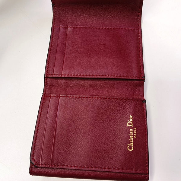 Calfskin Wallet Red