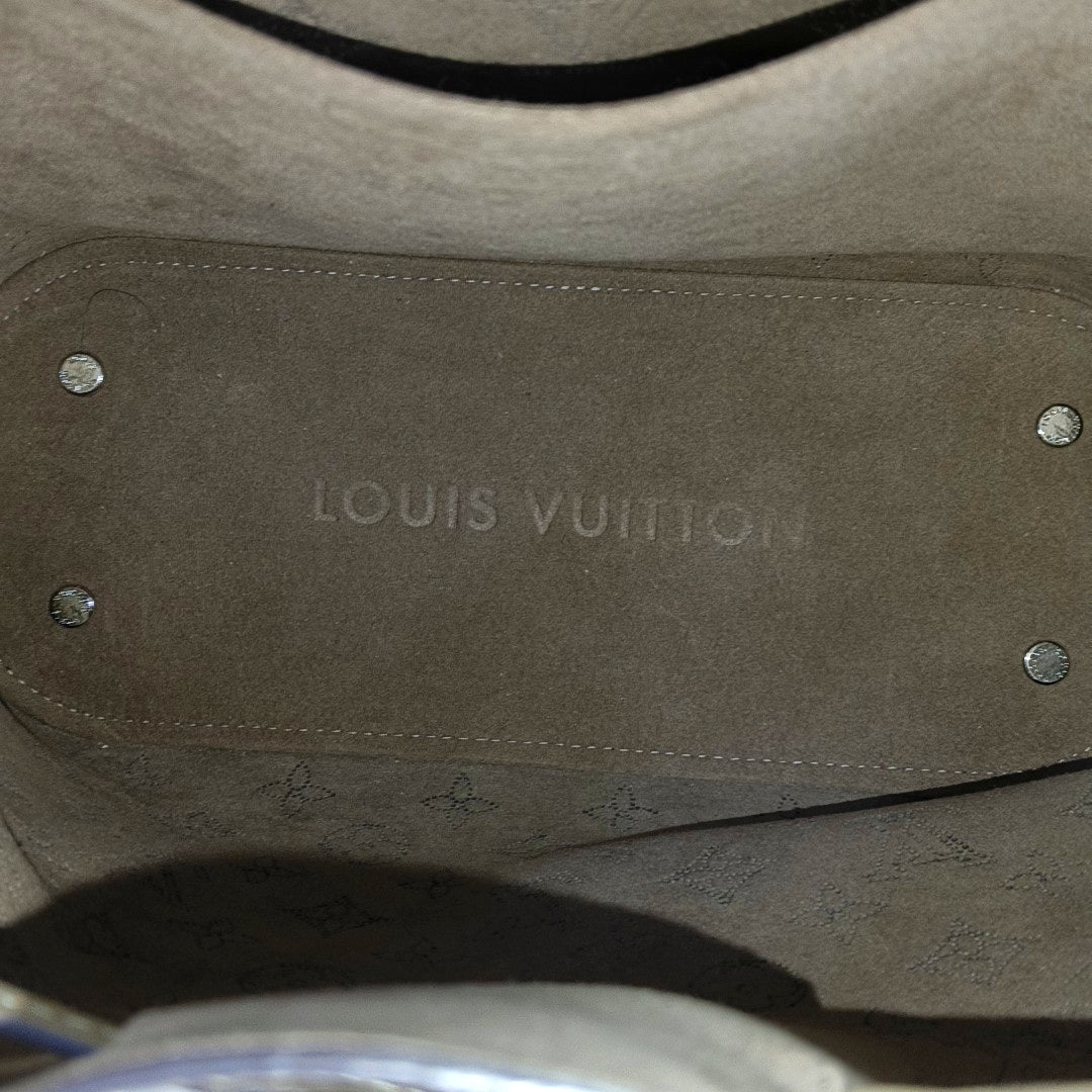 GIROLATA GM Monogram Calfskin Gray