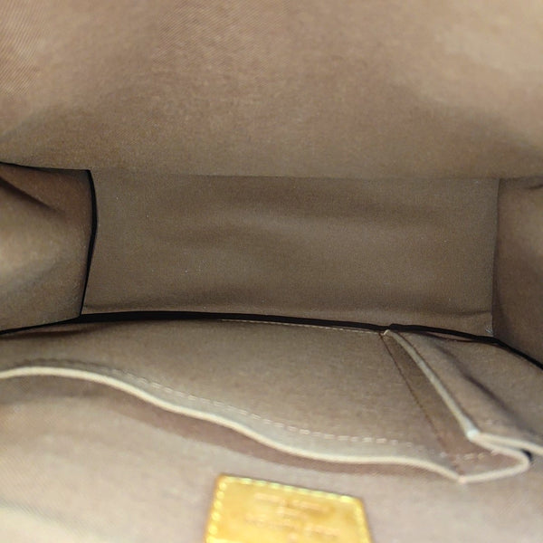 POPINCOURT Monogram Coated Canvas Brown