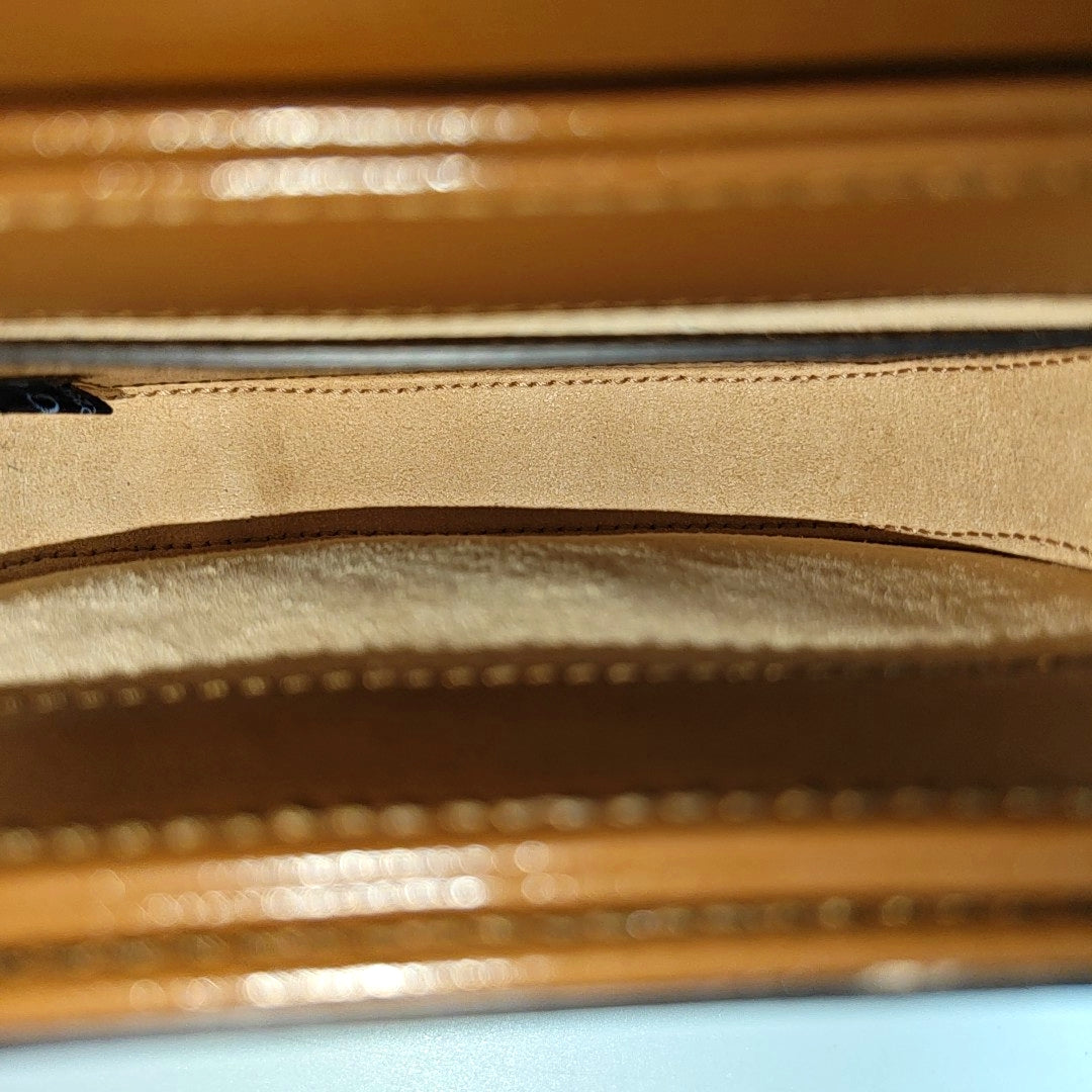 Horsebit 1955 Mini Monogram Coated Canvas Brown