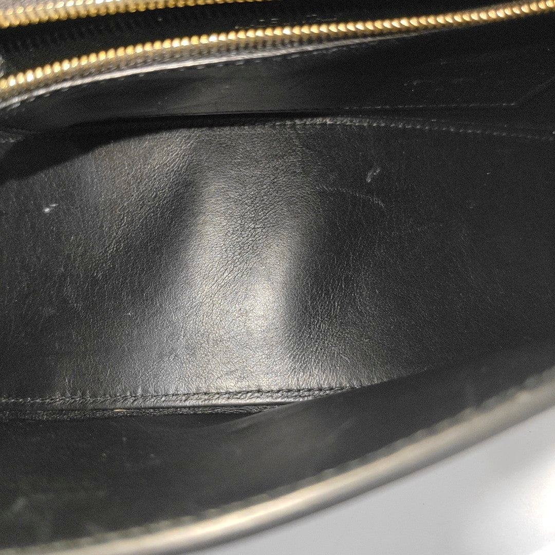 Hourglass S Calfskin Black