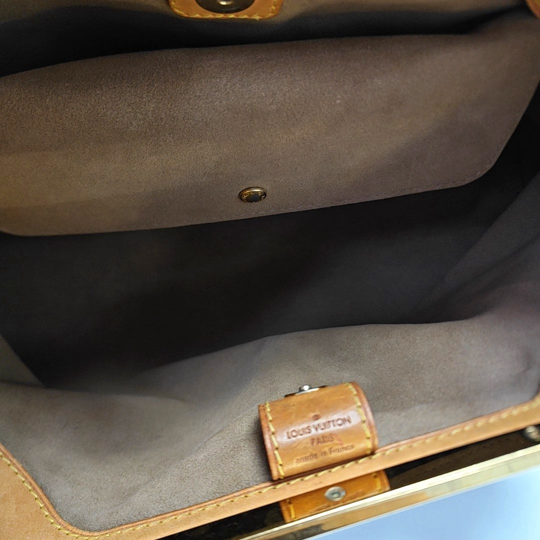 LV × TM JUDY Monogram Coated Canvas Black