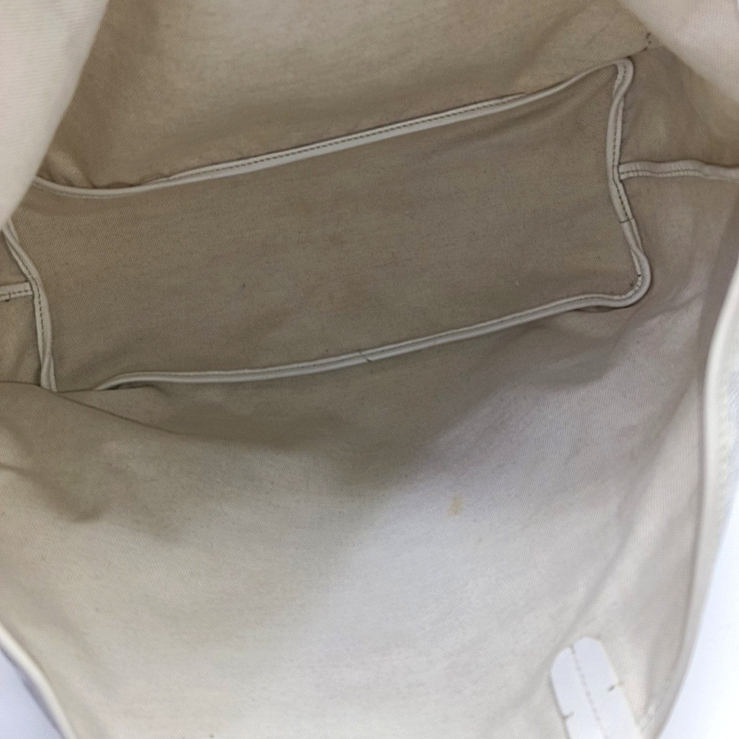 Saint Louis PM Coated Canvas White