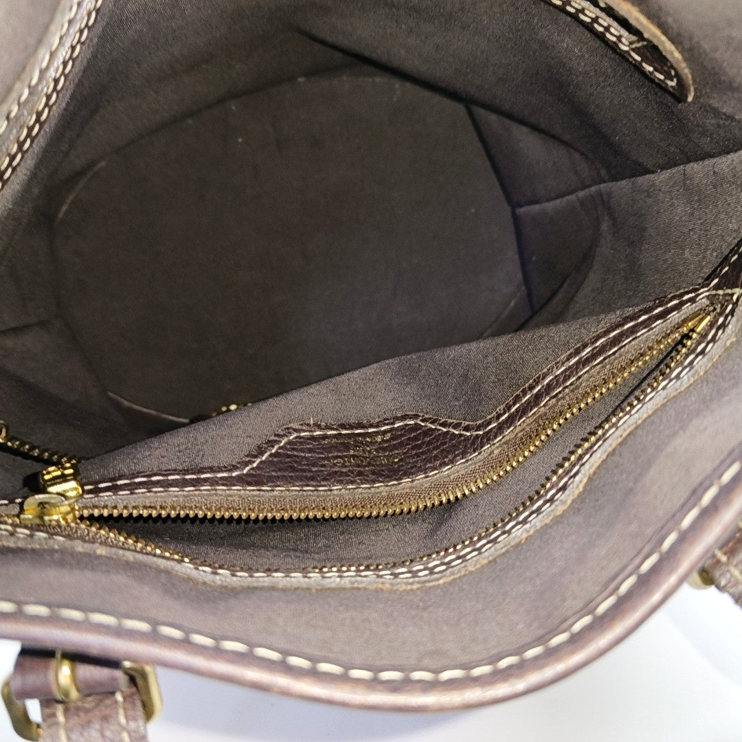 BUCKET PM Monogram Canvas Brown