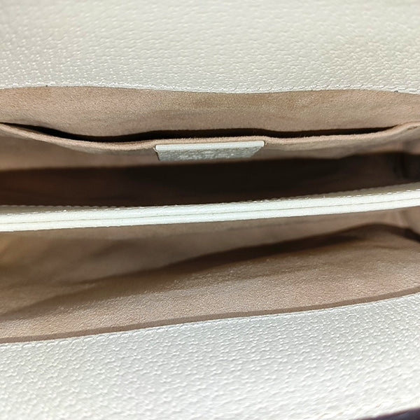 Ophidia Small Calfskin White