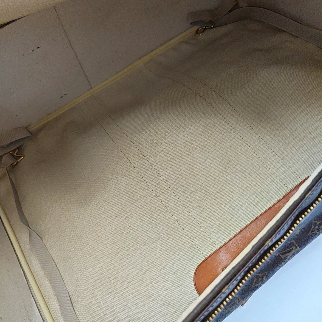 SIRIUS Monogram Coated Canvas Brown