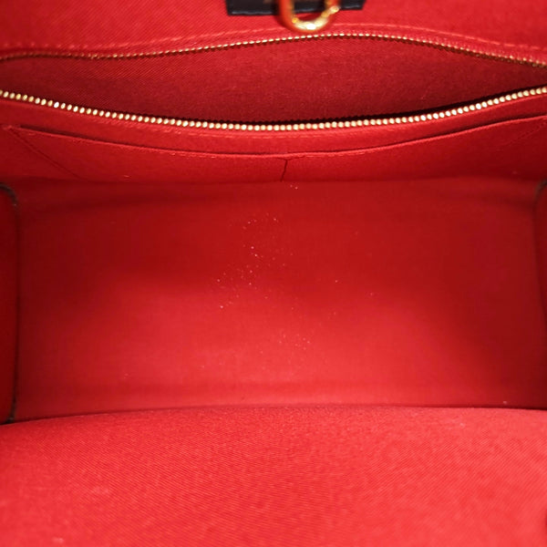 ONTHEGO MM Monogram Coated Canvas Brown