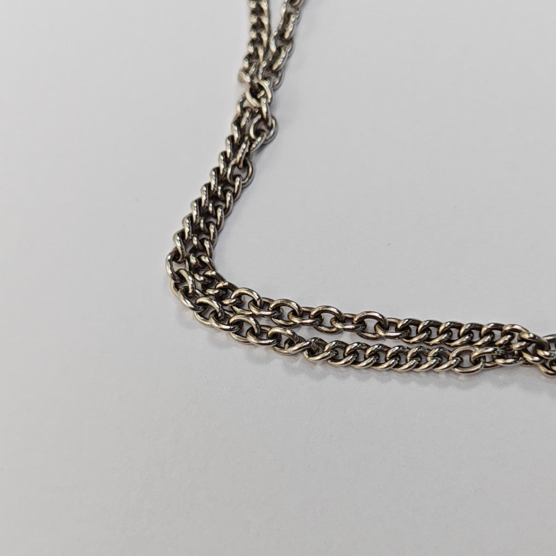 Metal Silver Necklace