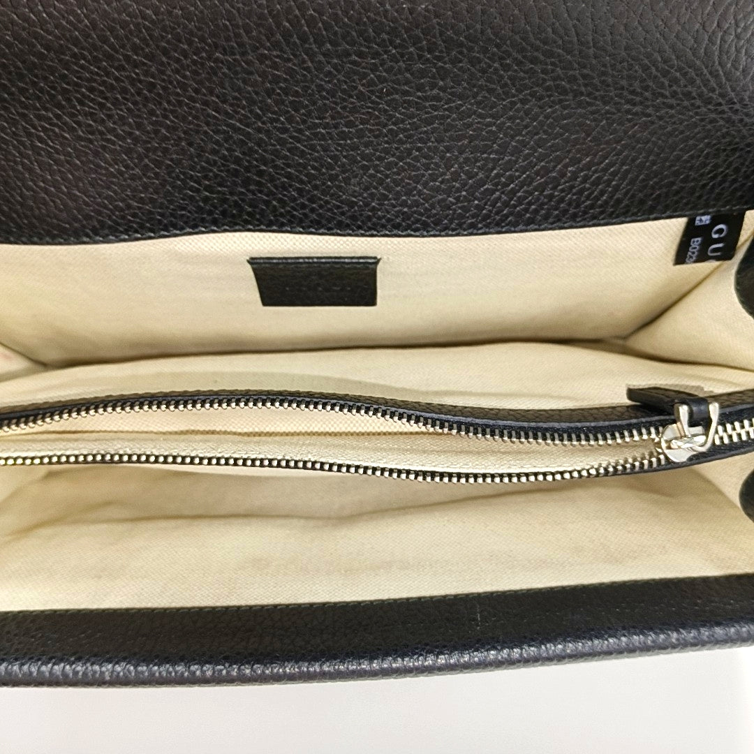 Authenticated pre-owned  Dionysus Small Calfskin Black - Shoulder Bag at Looply