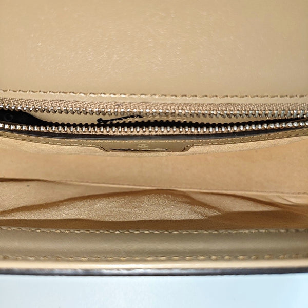 Monogram Coated Canvas Shoulder Bag Gray