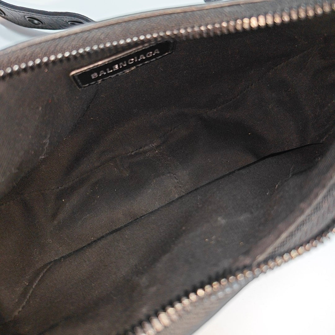 Le Cagole Small Calfskin Black