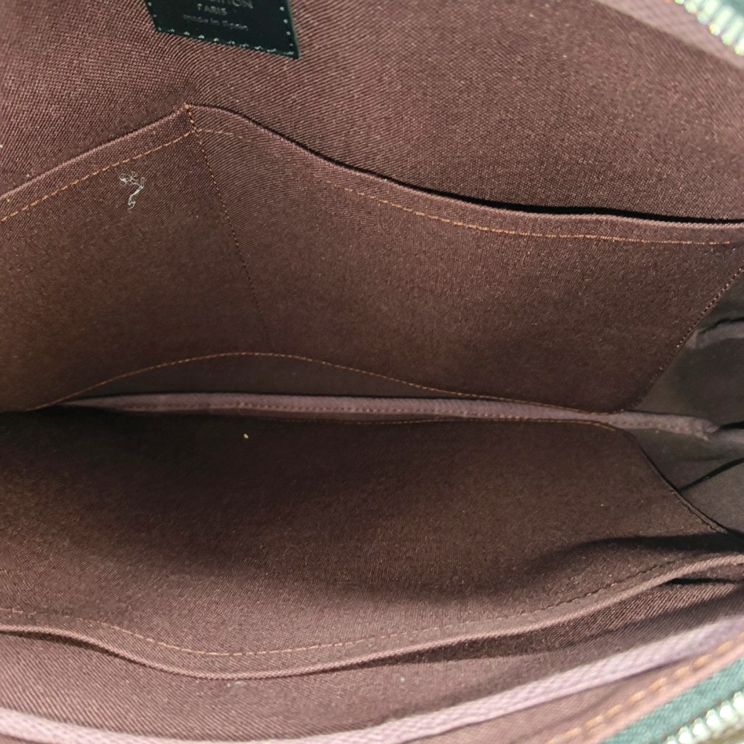 PORTE-DOCUMENTS PM Monogram Coated Canvas Brown