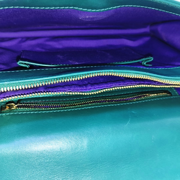 SERPENTI FOREVER Medium Calfskin Green