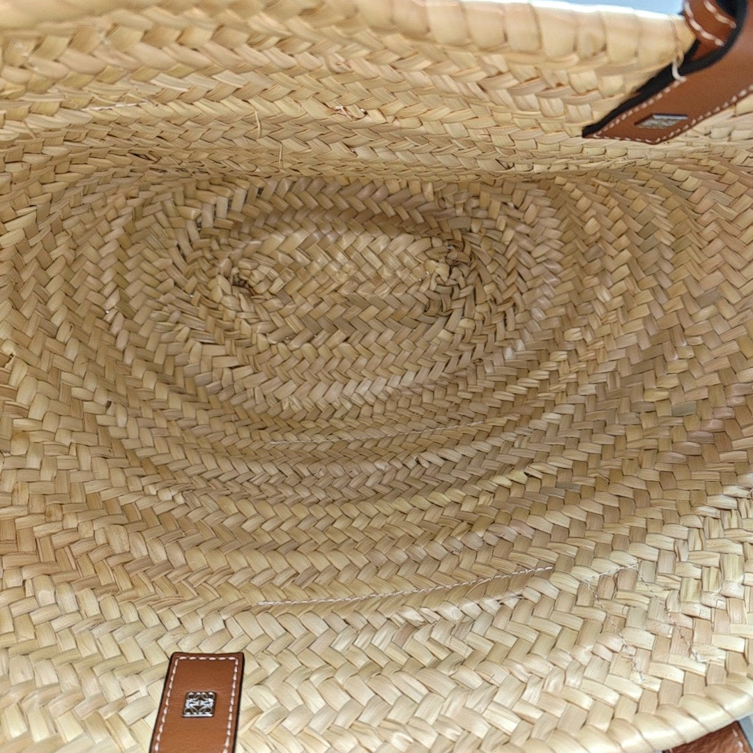Basket Straw Beige