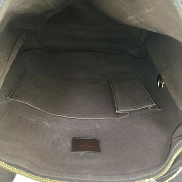 VINTAGE BEAUBOURG Damier Ebene Coated Canvas Brown