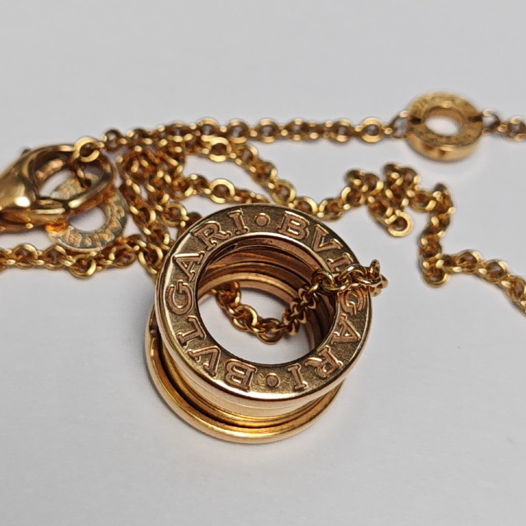 B.ZERO1 18k Rose Gold Necklace