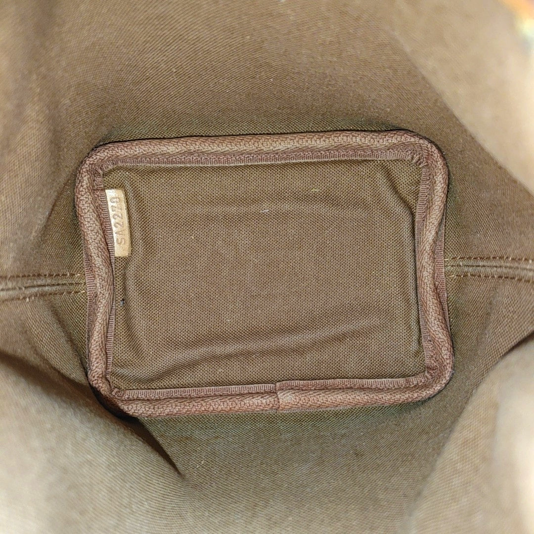 NÉONOÉ Nano Monogram Coated Canvas Brown