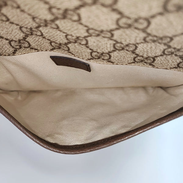 Neo Vintage Monogram Coated Canvas Beige
