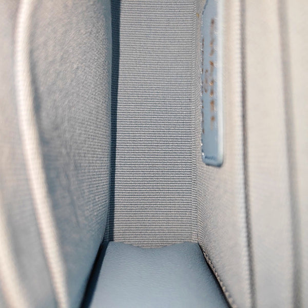 TRENDY CC Quilted Lambskin Blue