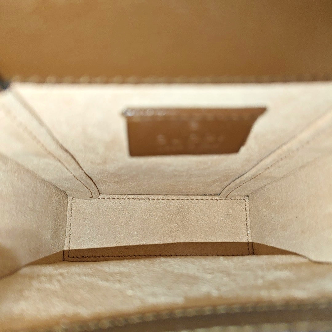 Horsebit 1955 Mini Coated Canvas Beige