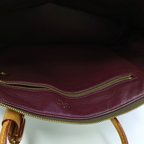 LOCKIT Monogram Coated Canvas Brown