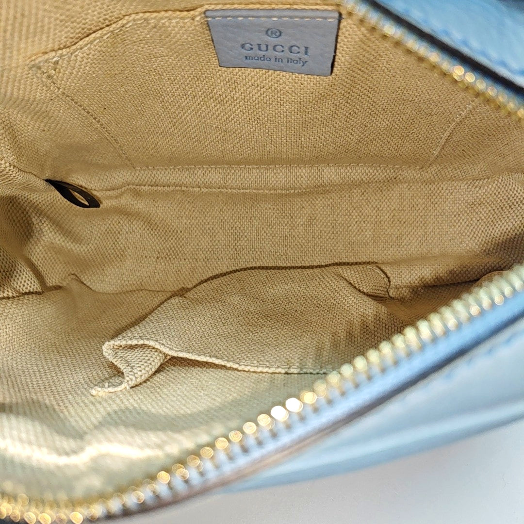 Authenticated pre-owned  Soho Small Calfskin Blue - Shoulder Bag at Looply