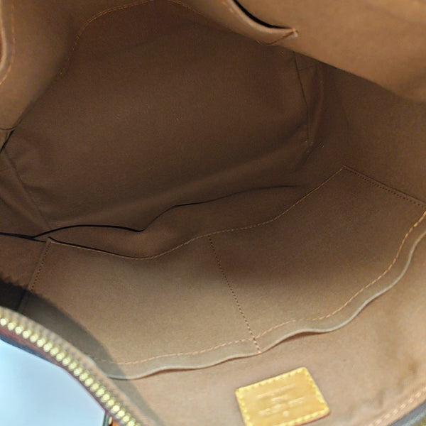 PALERMO PM Monogram Coated Canvas Brown