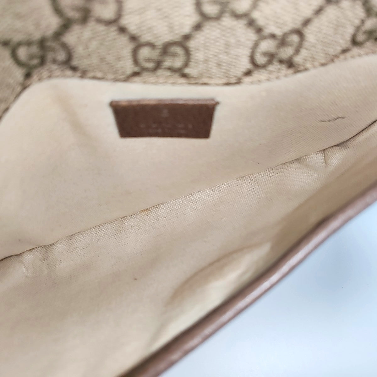 Neo Vintage Monogram Coated Canvas Beige