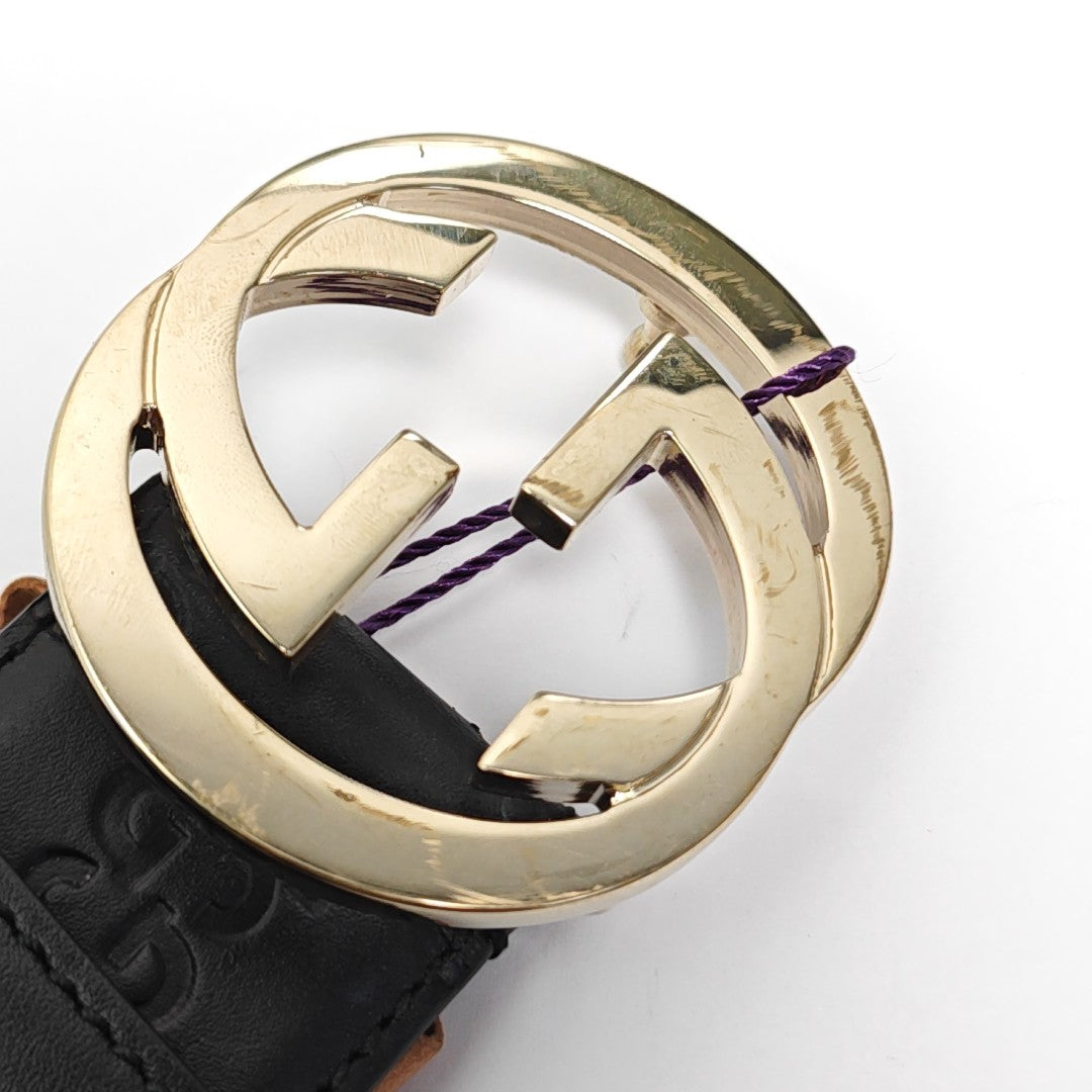 Leather Belt Black