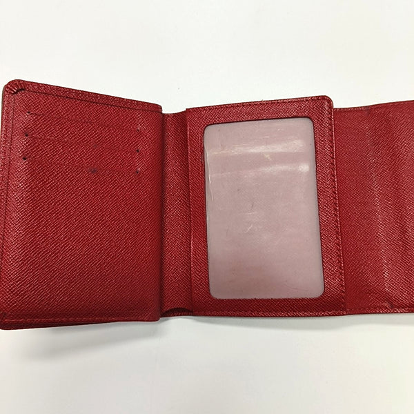 KOALA Damier Ebene Coated Canvas Brown Wallet