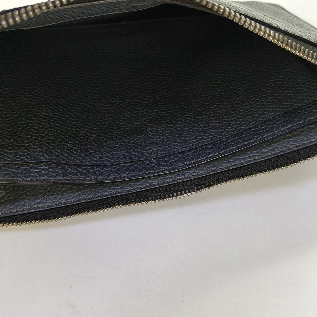 Gancini Calfskin Gray