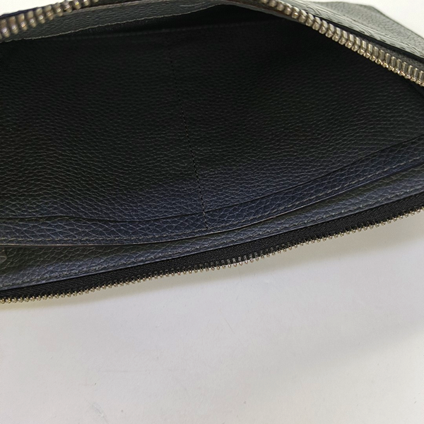 Gancini Calfskin Gray