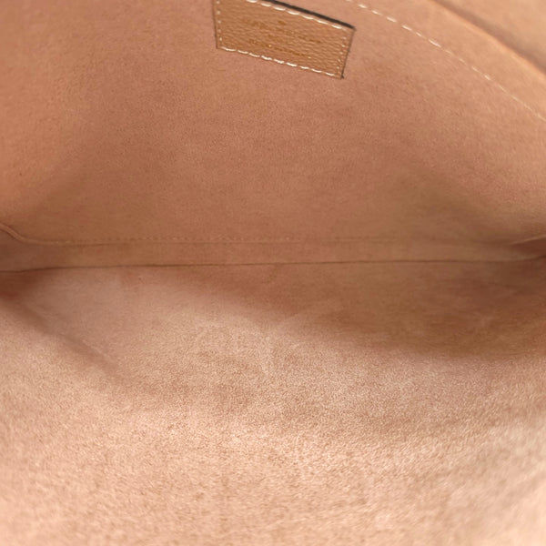 DAILY Monogram Coated Canvas Brown