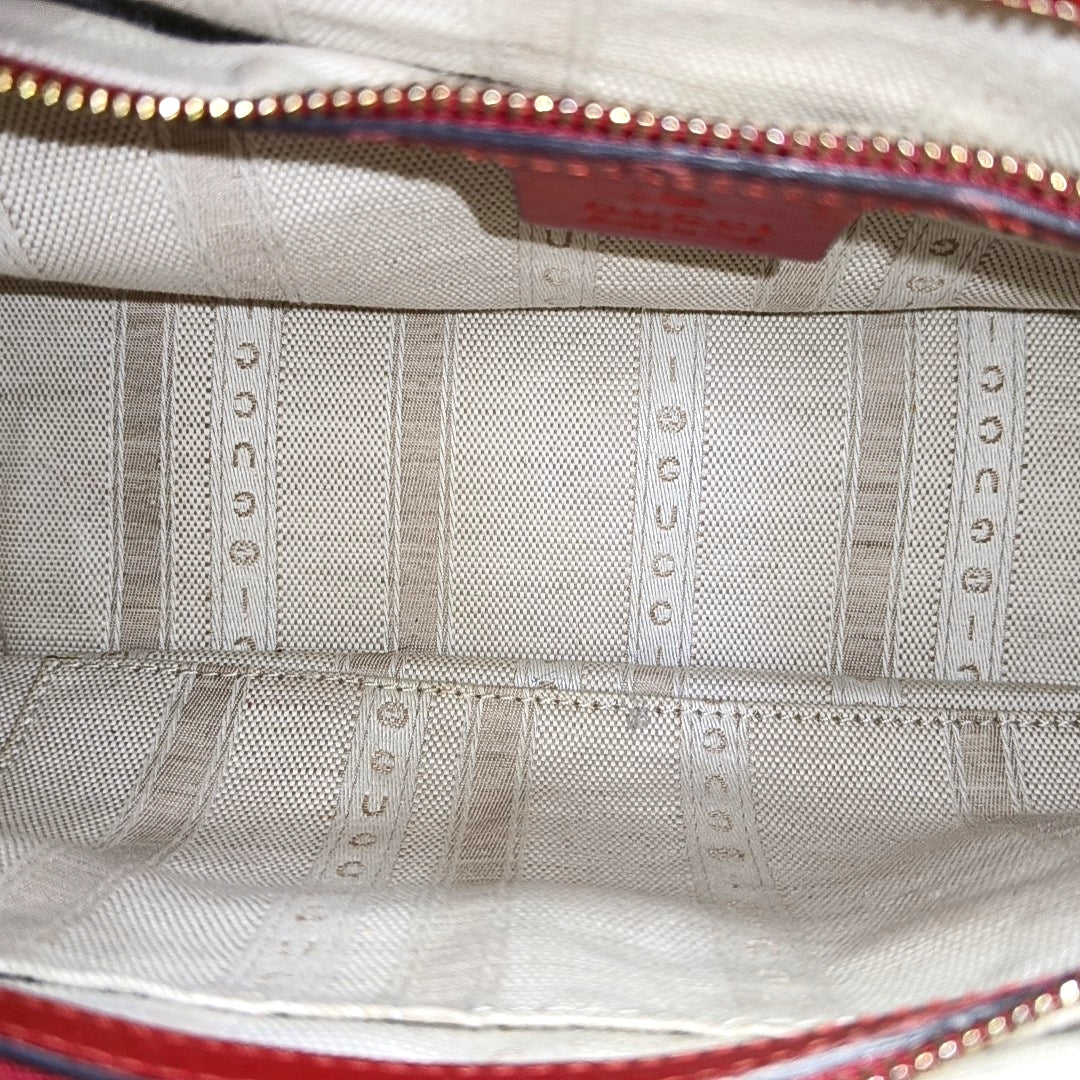Microguccissima Calfskin Red