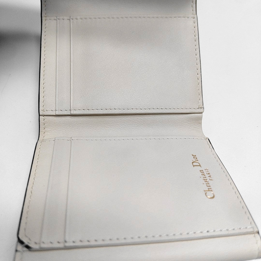 Calfskin Wallet White