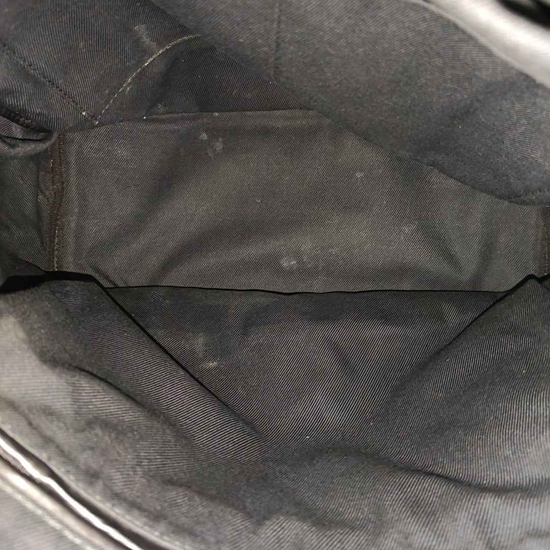 Calfskin Backpack Medium Black