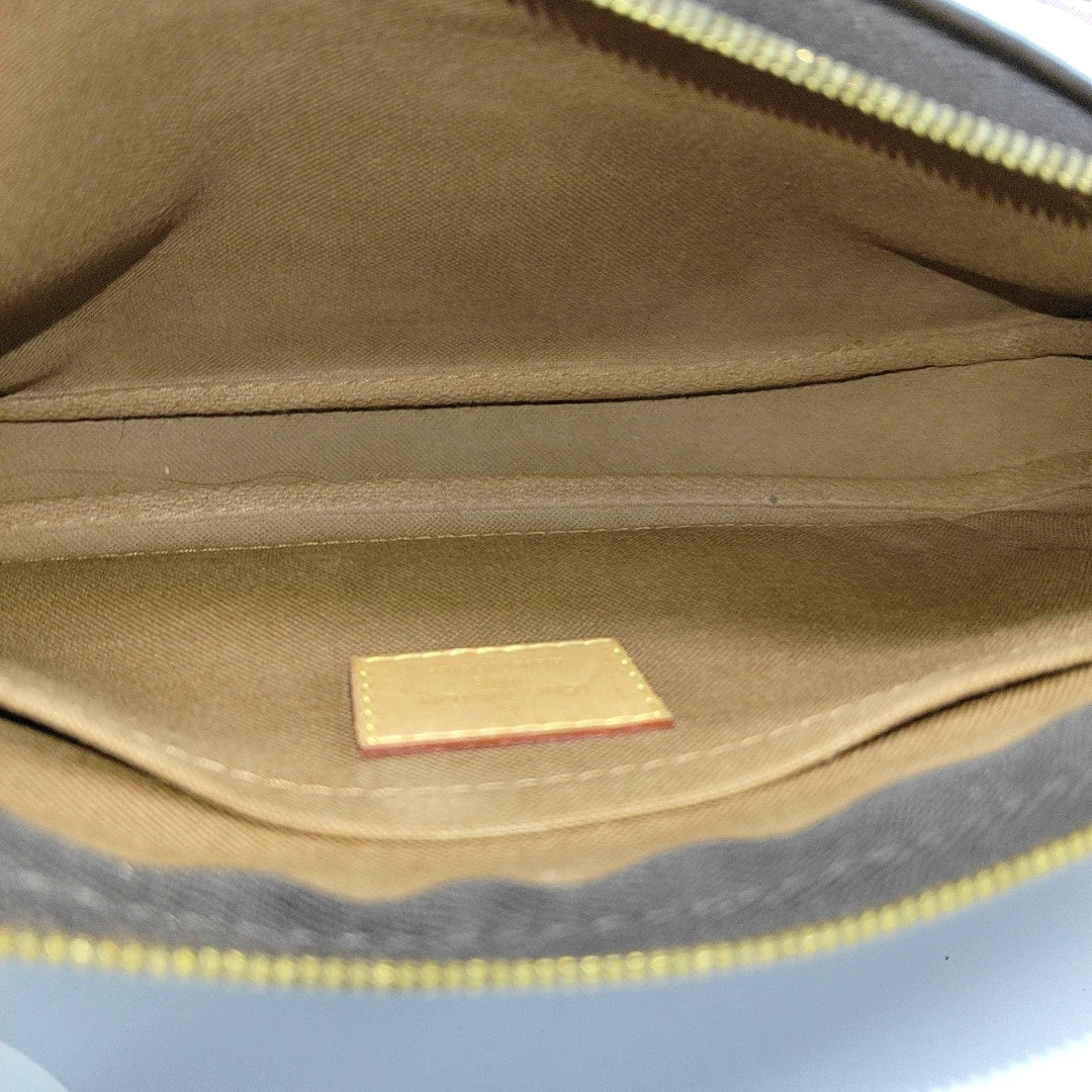 MULTI Monogram Coated Canvas Brown