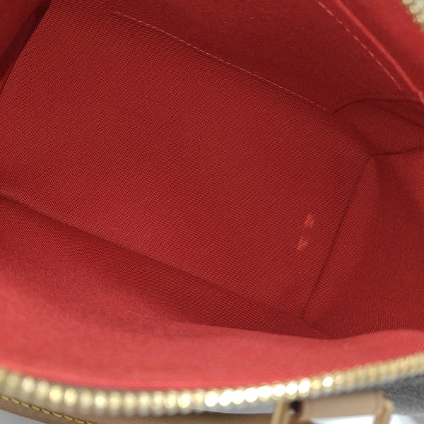 SPEEDY 20 Monogram Coated Canvas Brown