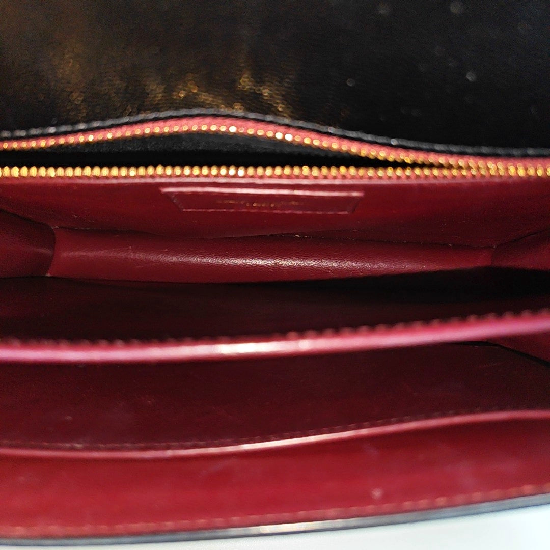 CASSANDRA Calfskin Black
