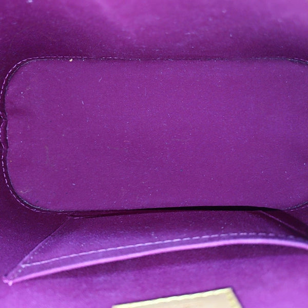 ALMA BB Monogram Patent Leather Red